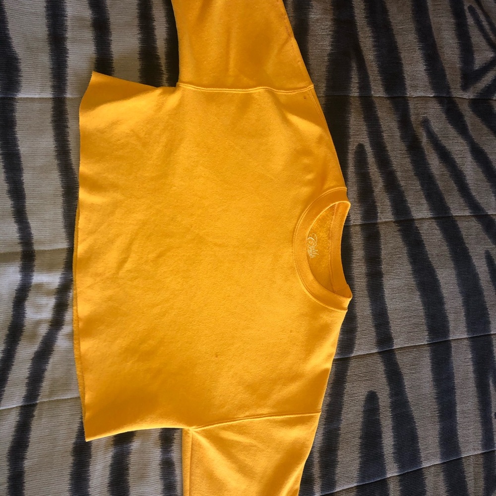 Cropped Yellow Shirt